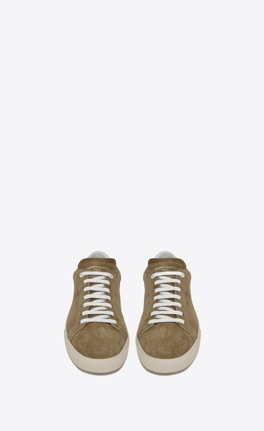 court clasic sl/06 sneaker in leather and suede